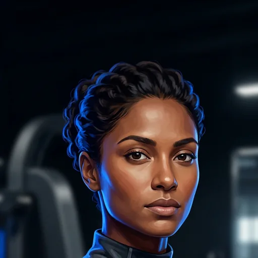 AI-generated coach portrait