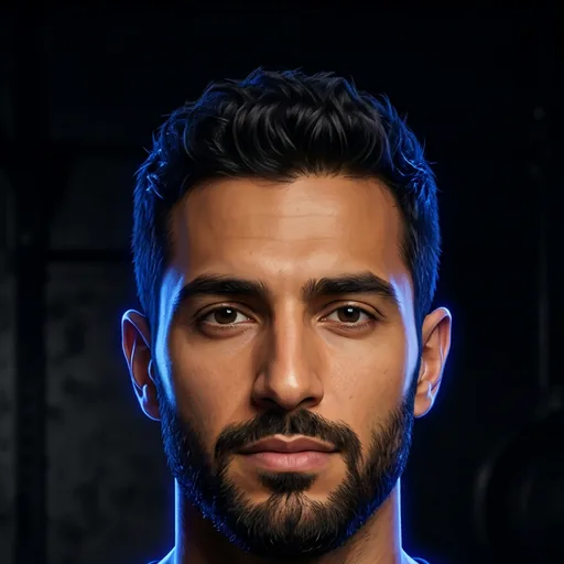 AI-generated coach portrait