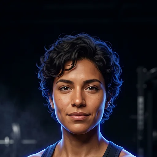 AI-generated coach portrait