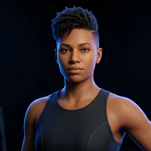 AI-generated coach portrait